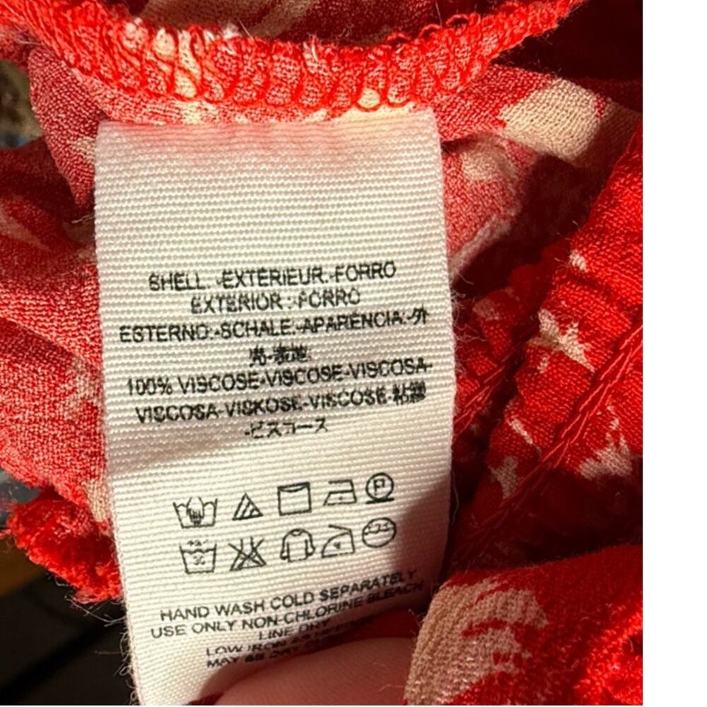 Free People Color My World Jumpsuit Red - Picture 6 of 7